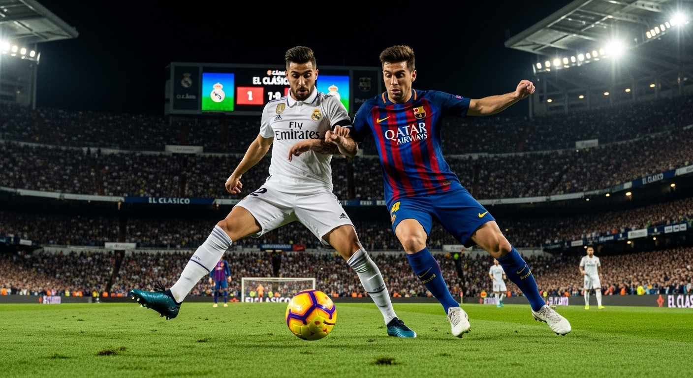 Preview El Clasico: Real Madrid vs Barcelona - Pertarungan Menuju Puncak La Liga